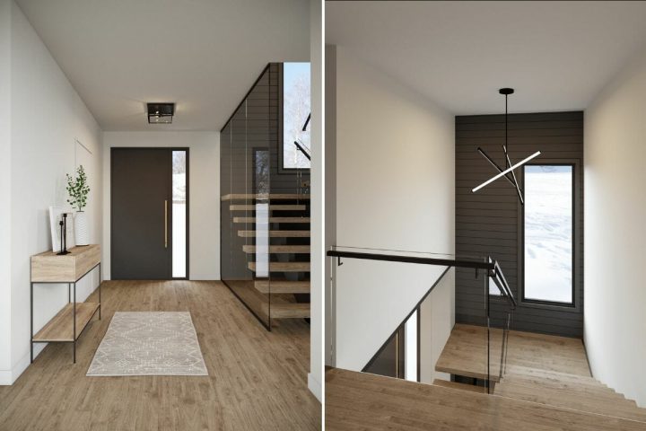 Simple-modern-decorating-for-stair-landing-by-Decorilla-designer-Shasta-P