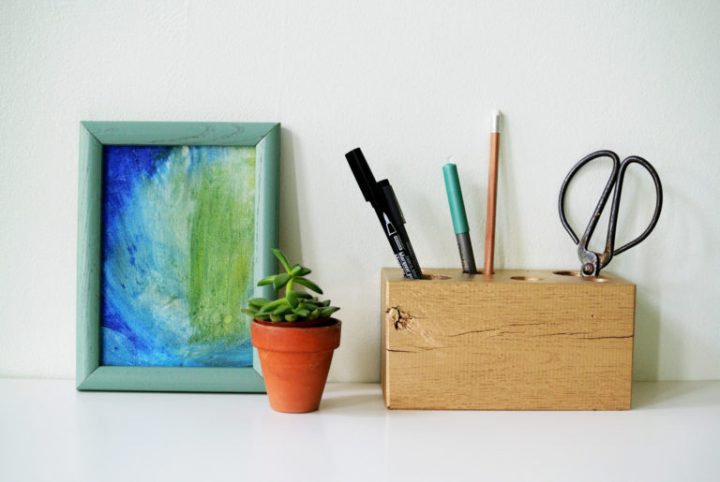 DIY-Gilded-Pencil-Holder