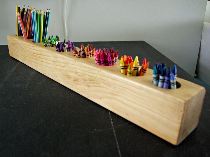 DIY-rustic-modern-art-supply-holder