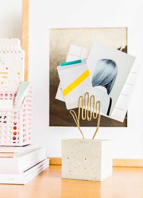 how-to-make-modern-diy-desk-accessory-concrete