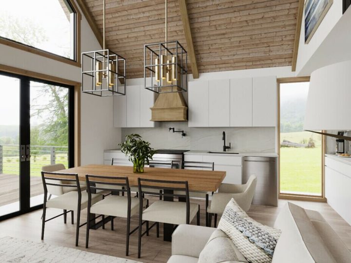 Modern-farmhouse-kitchen-decor-with-vaulted-ceilings-by-berkeley-h