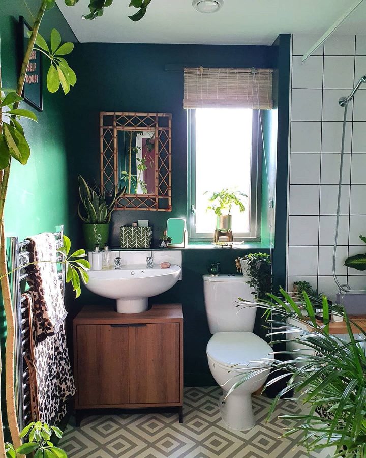 Small-bathroom-decor-fillet-with-plants