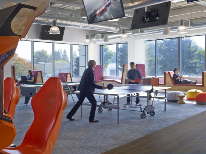 LinkedIn-–-Sunnyvale-Campus-Game-Room