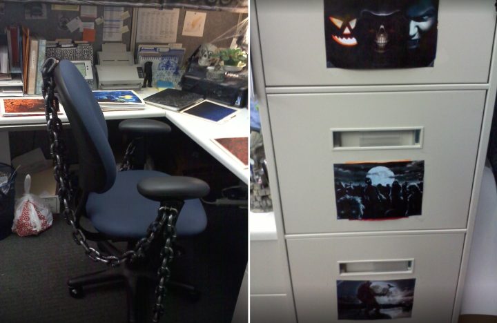 Halloween-chair-and-storage-Cubicle