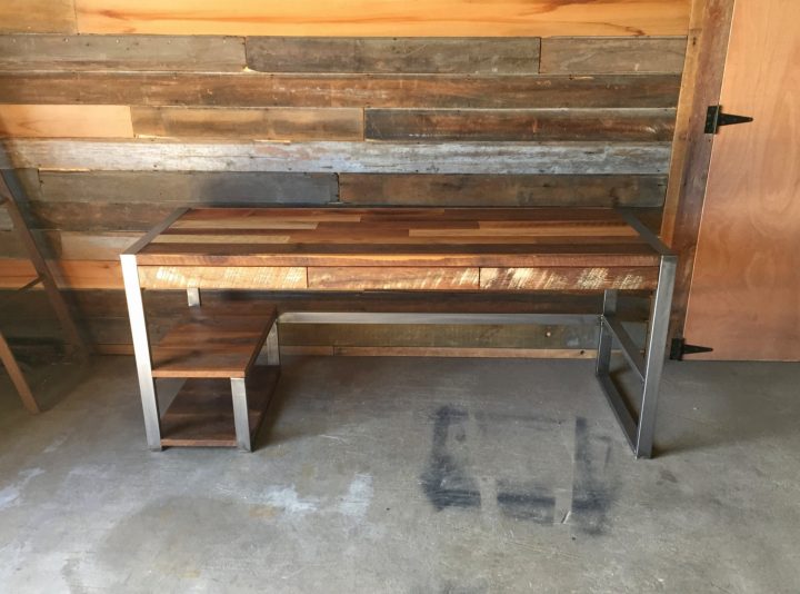 Industrial-reclaimed-wood-storage-desk