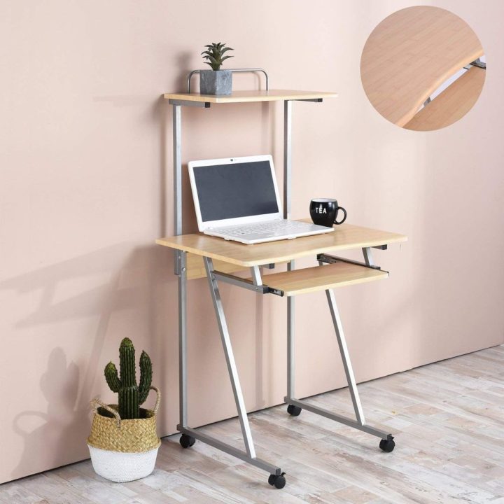 Aingoo-Mobile-Computer-Desk-Small-Rolling-Work-Workstation