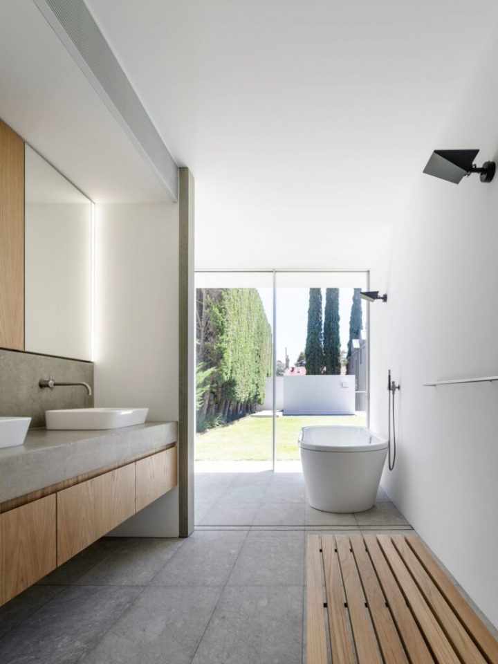 Spa-like-bathroom-with-wood-accents