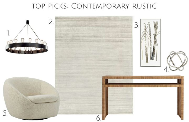 Contemporary-rustic-living-room-top-picks