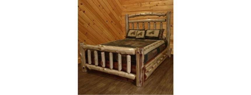 Advantages of Buying Rust Valley Red Cedar Double Rail Platform Bed