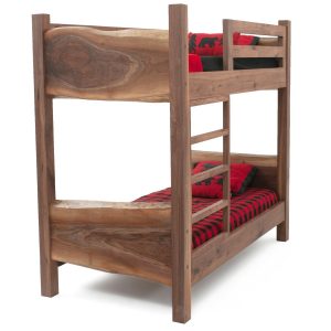 Rustic Wooden Bunk Beds