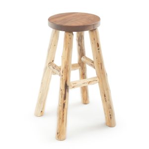 The perfect perch on a Walnut Bar Stool