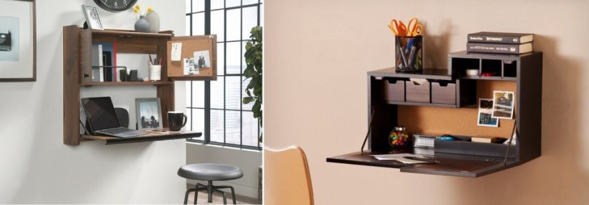 Fashionable Wall-Mounted Desk Designs With Aptitude And Persona