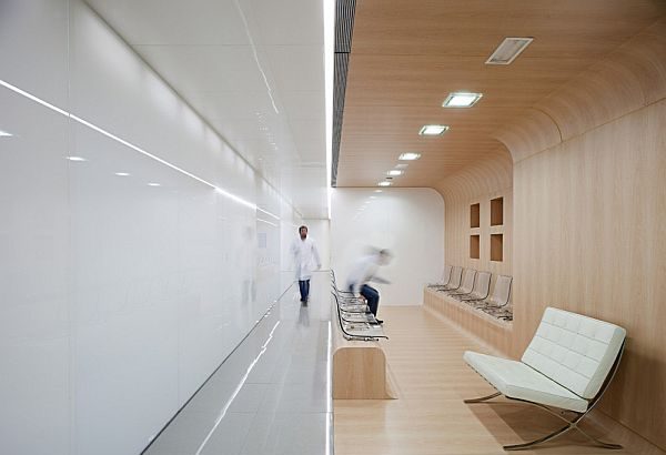 Clean White Dental Office Interior Design in Spain