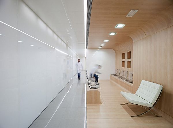 Clean White Dental Office Interior Design in Spain