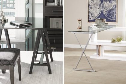 Get Some Severe Work Accomplished With A Glamorous Glass Workplace Desk