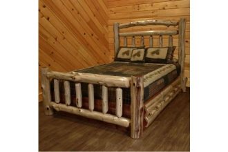 Advantages of Buying Rust Valley Red Cedar Double Rail Platform Bed