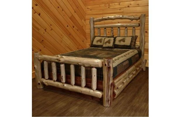 Advantages of Buying Rust Valley Red Cedar Double Rail Platform Bed