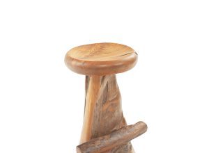 Bow Down to the Ultimate Rustic Bar Stool