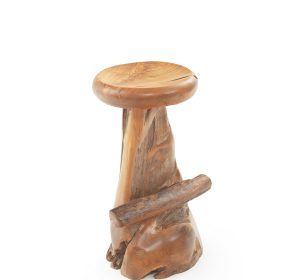 Bow Down to the Ultimate Rustic Bar Stool