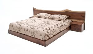 Pure Wooden Platform Beds