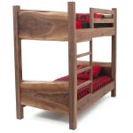 Rustic Wooden Bunk Beds