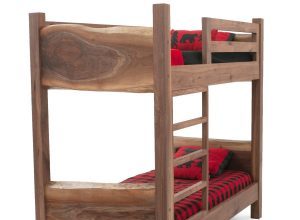 Rustic Wooden Bunk Beds