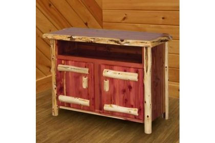 Causes to Get the Rust Valley Crimson Cedar Log Leisure Stand