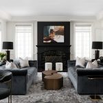 Before and After: Sophisticated Black and White Living Room