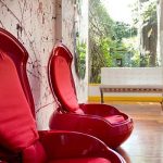 Another fun and colorful office design by Agustina Bottinelli